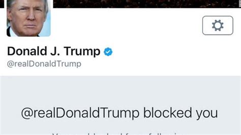 trump twitter blocked