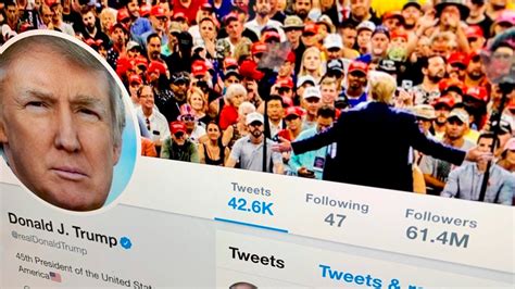trump twitter followers peak