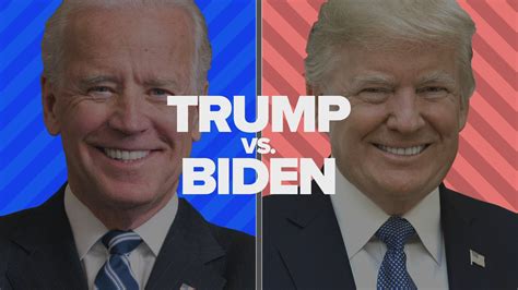 trump vs biden match up