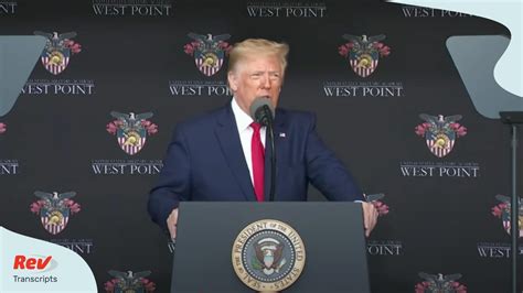 trump west point speech 2020