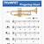 trumpet music with finger chart