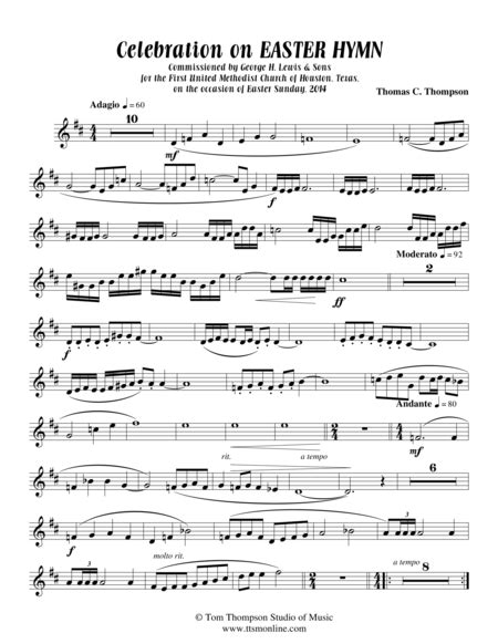 trumpet solos for easter