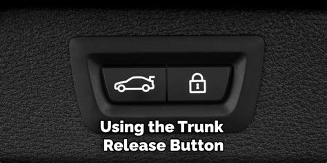 Trunk Release Button Located