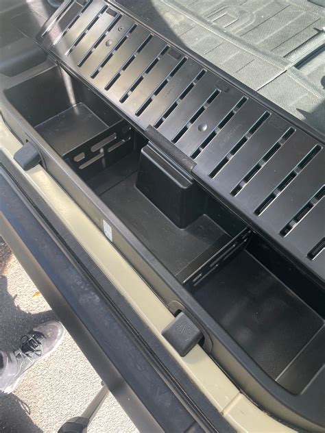 Trunk Underfloor Storage