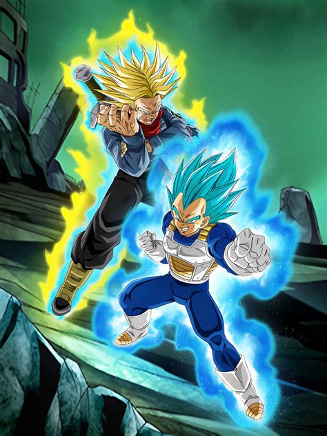 Trunks And Vegeta Dokkan