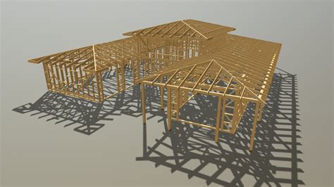 truss structure 3d model free