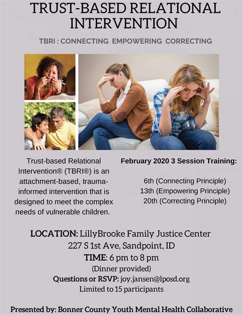 trust based relational intervention certification