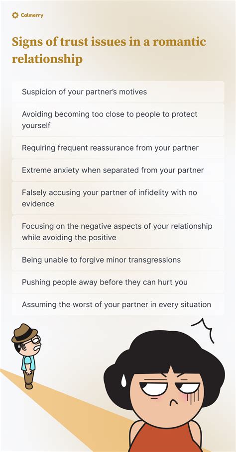 trust issues examples in relationships