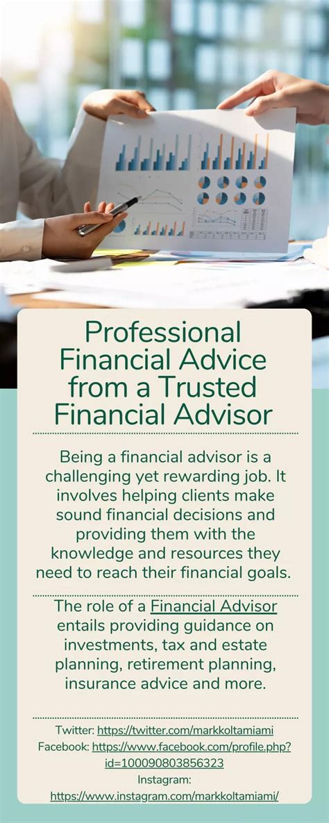 trusted financial advice