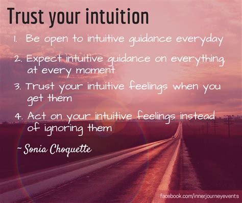 Trusting Your Intuition Quotes