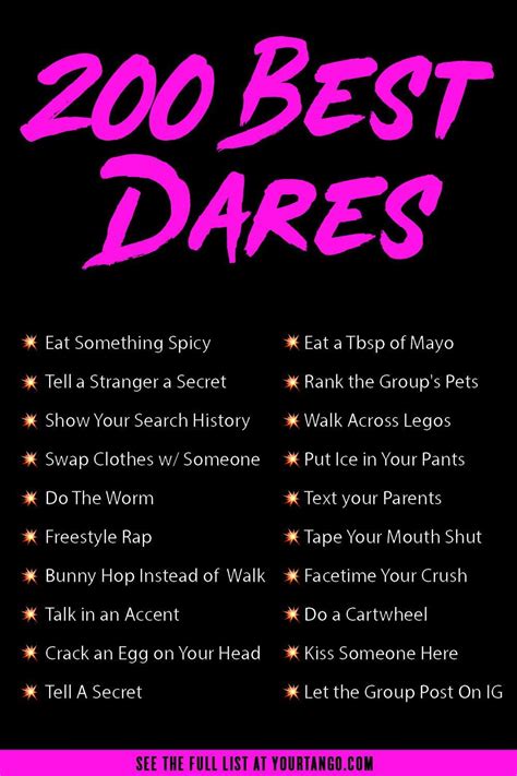 truth or dare games with friends