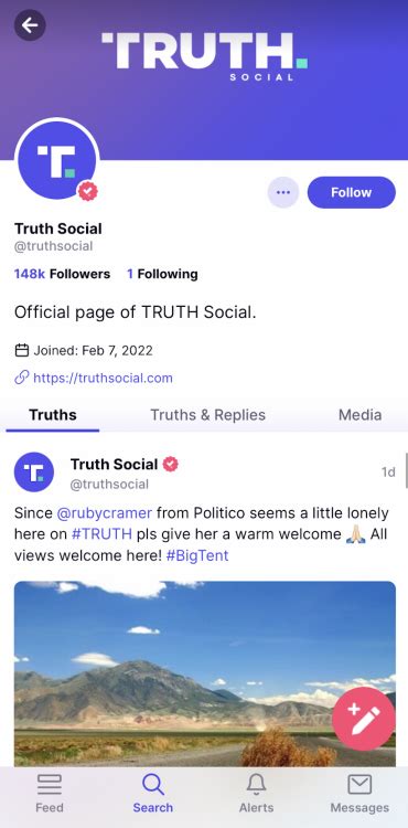 truth social sign in