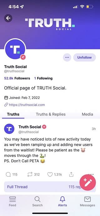 truth social sign up not working