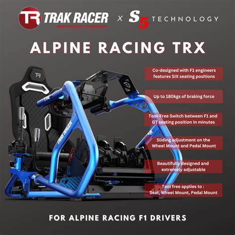 trx alpine racing simulator rig