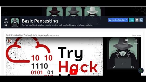 Tryhackme Basic Pentesting Room Walkthrough