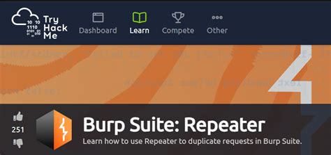 Tryhackme Burp Suite Repeater Walkthrough