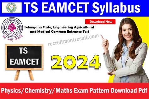 ts eamcet 2024 syllabus