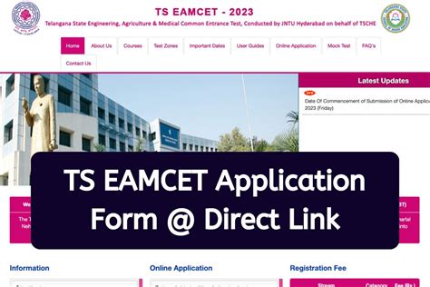 ts eamcet application website