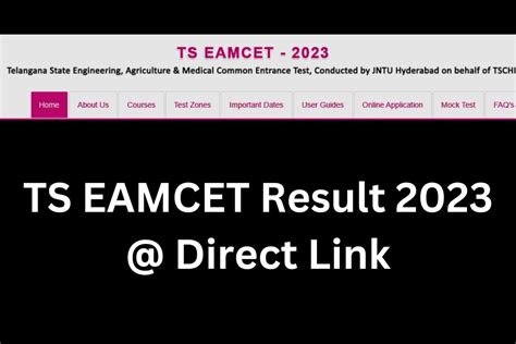ts eamcet results date 2023