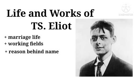 ts eliot personal life