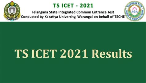 ts icet results 2021 manabadi cut off marks