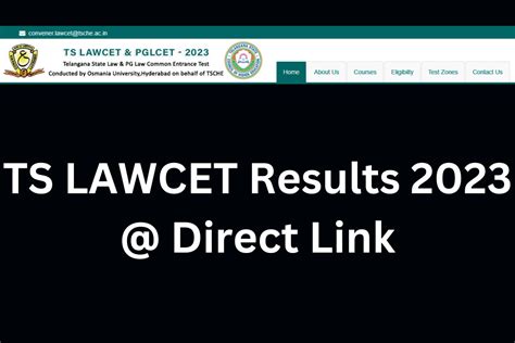 ts lawcet 2023 result online