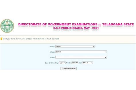 ts results date 2021