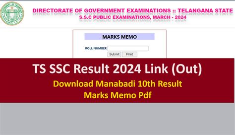 ts ssc results manabadi