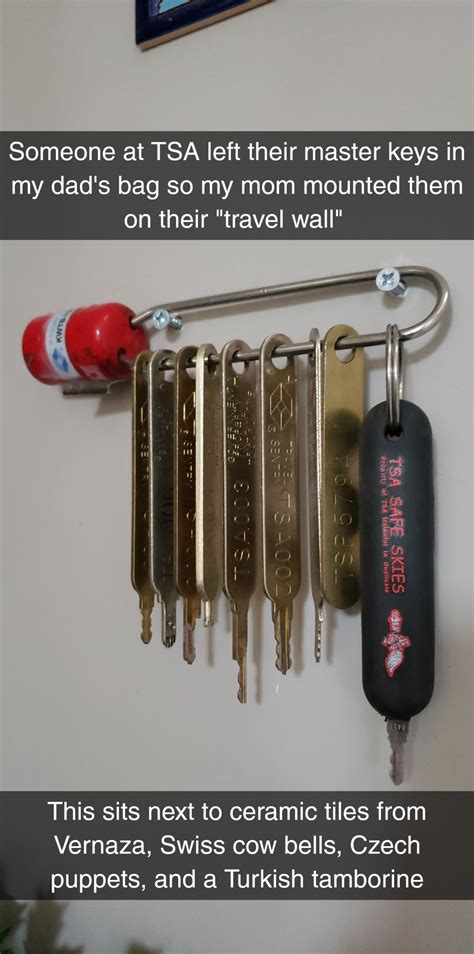 tsa lock master key
