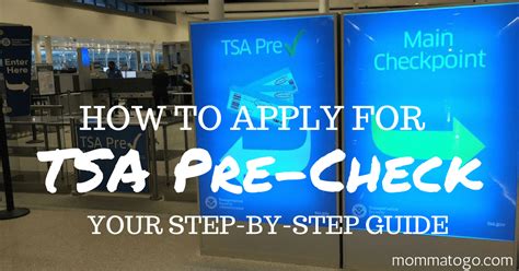 tsa precheck program application apply