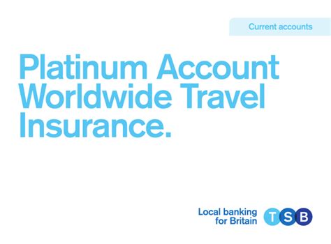 tsb account travel insurance