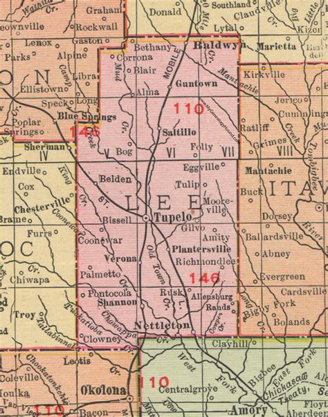 tscmaps lee county ms