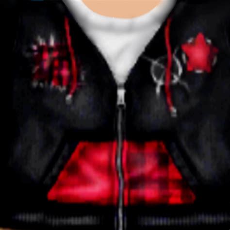 tshirt red and black - Roblox