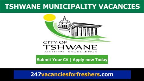 tshwane municipality vacancies 2023