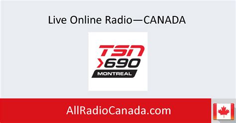 tsn montreal radio listen live