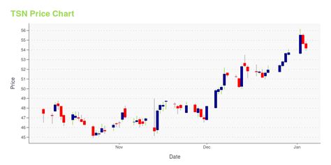 tsn stock chart