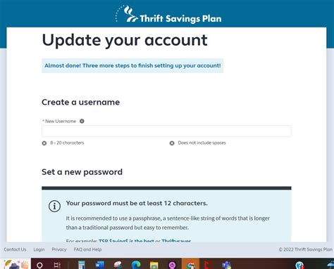 tsp login page not working