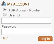 tsp.gov login account information