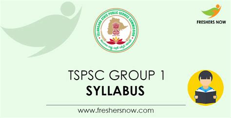 tspsc group 1 syllabus 2024