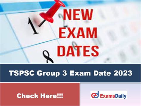 tspsc group 3 exam date 2023