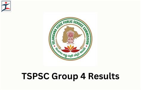 tspsc group 4 results