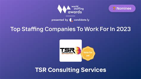 tsr consulting