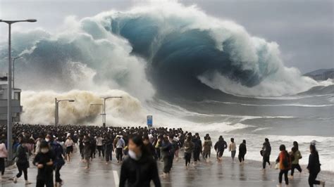 tsunami in japan 2024