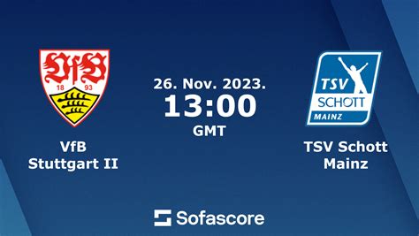 tsv schott mainz vs vfb stuttgart ii