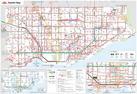 ttc bus routes map