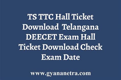 ttc hall ticket download