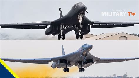 tu-160 vs b1 bomber