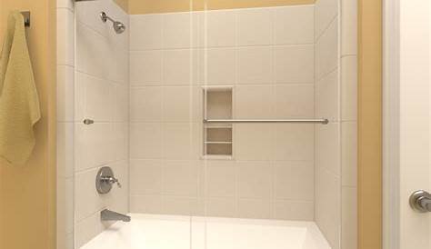 Tub And Shower Frameless Enclosure - Patriot Glass and Mirror | San