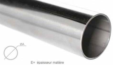 Tube Rond Inox 16mm VENTE De 16x1 304L ALIMENTAIRE à La Coupe