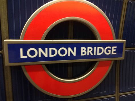 tube to london bridge